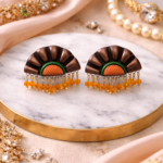 Bronze Fan Studs - Image 2