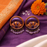 Crimson Crescent Studs - Image 2