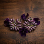Kalamkari Bloom Earrings - Image 2