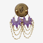 Amethyst Aura Earrings