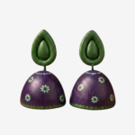 Baiguni Bahaar Jhumkas