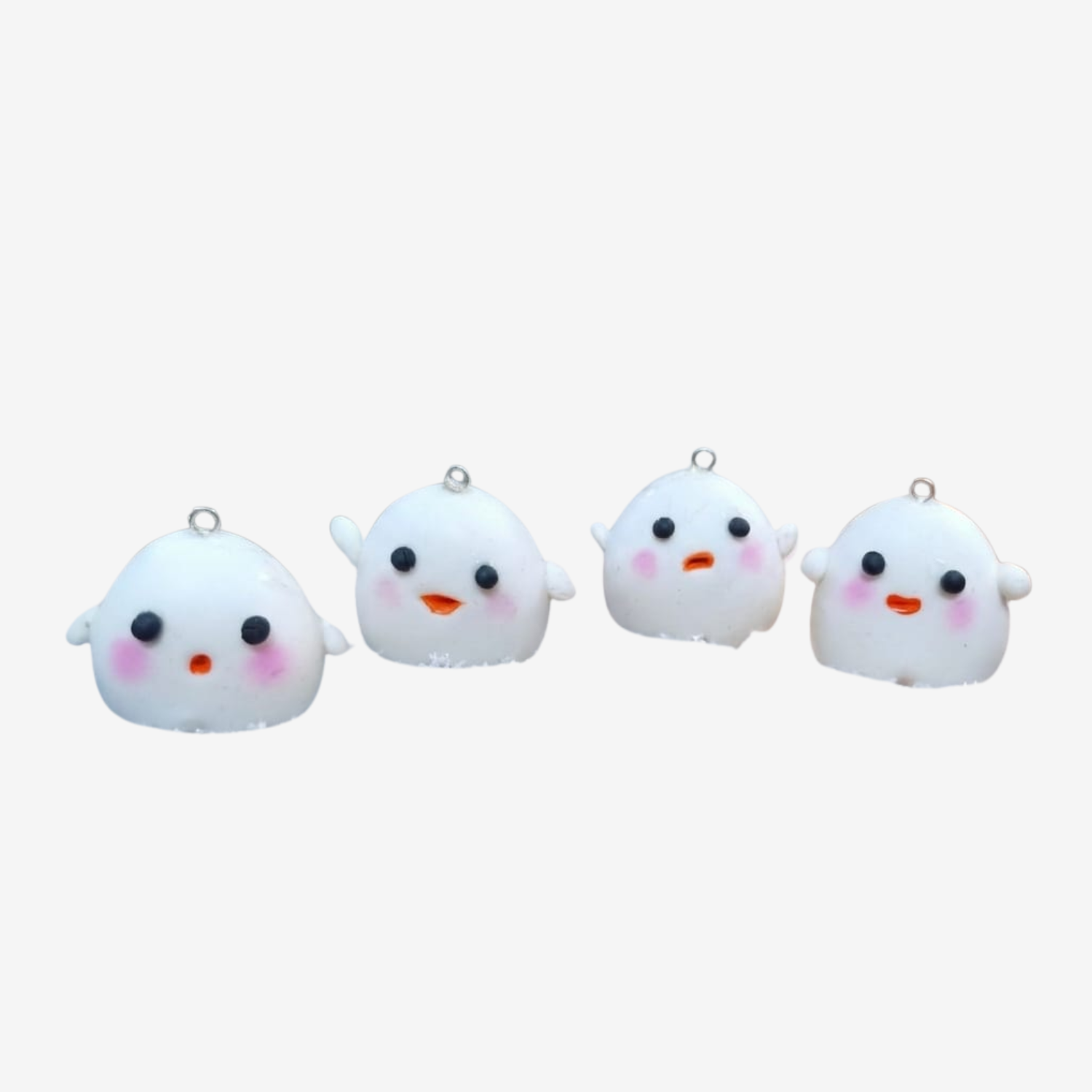 The Pippin & Pop Charms one Lumi bird charms key chain - Image 1